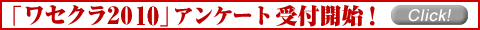 ���Z�N��2010�A���P�[�g��t�J�n�I